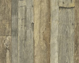 טפט דמוי עץ בגוון חום בהיר אפור