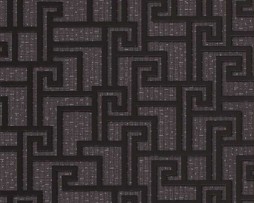 טפט לקיר צורות גאומטריות בגוון שחור