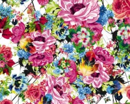 תמונת טפט פרחים צבעוניים מצויירים