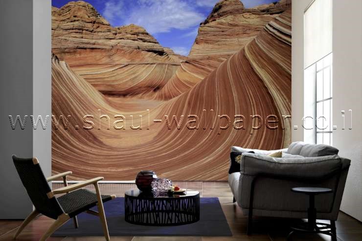 תמונת טפט תלת מימד גבעות במדבר